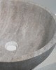 Lavoar travertin silver