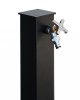 Coloană de apă de grădină aluminiu Nottingham, negru