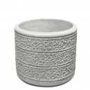 Jardinieră beton Monviso M, gri, 44x44x36 cm