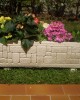 Jardinieră beton Presolana, bej, 21x70x21 cm