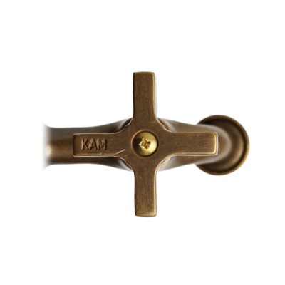 Robinet de grădină din alamă cu conector rapid, R32
