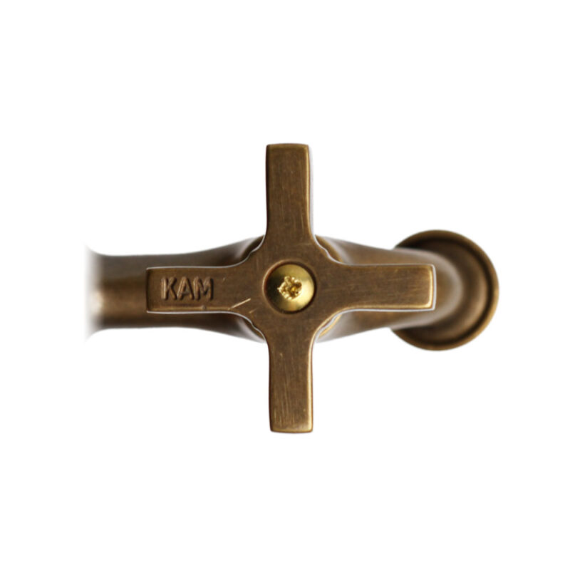Robinet de grădină din alamă cu conector rapid, R32