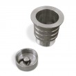 Ventil cu dop din oțel inoxidabil pentru lavoar și fântână, 3/4″