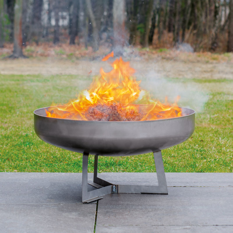 Vatră de foc din metal pentru grădină - tarasă - Bowl
