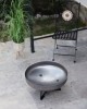 Vatră de foc din metal pentru grădină - tarasă - Bowl